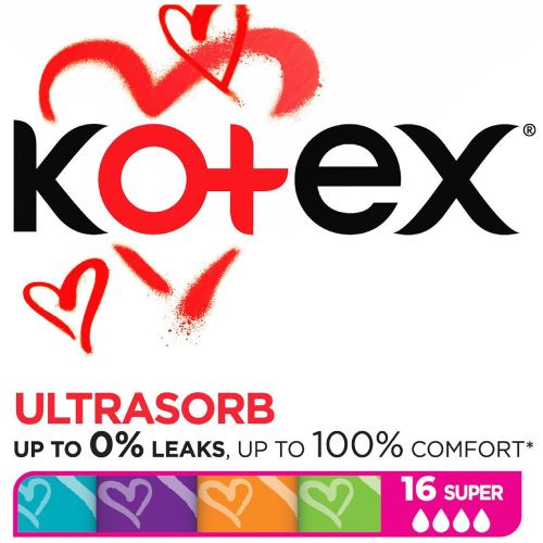 Тампони KOTEX Super 16 шт (5029053534572)