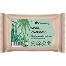 Вологий туалетний папір LUBA Eco Family 50шт (5903968220549)