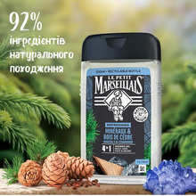 Гель для душа LE PETIT MARSEILLAIS Кедр и Минералы 4 в 1 250 мл (3574661190365/3574661714516)