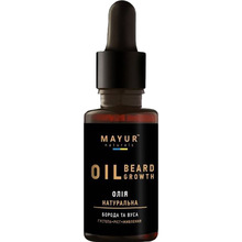 Олія для бороди MAYUR Для росту та живлення бороди та вусів 30 мл (4820230952865)