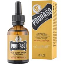 Масло для бороды PRORASO Wood & Spice 30 мл (8004395001668)