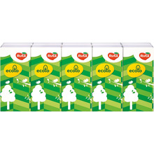 Серветки косметичні RUTA Ecolo 2 шари 9 шт x 10 пачок (4820023747906)