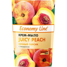 Рідке мило SAMA Economy Line Соковитий персик з гліцерином 460 г (4820270630525)