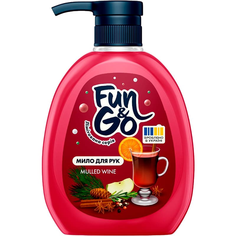Жидкое мыло FUN&GO Mulled Wine 300 мл (4820204702045)