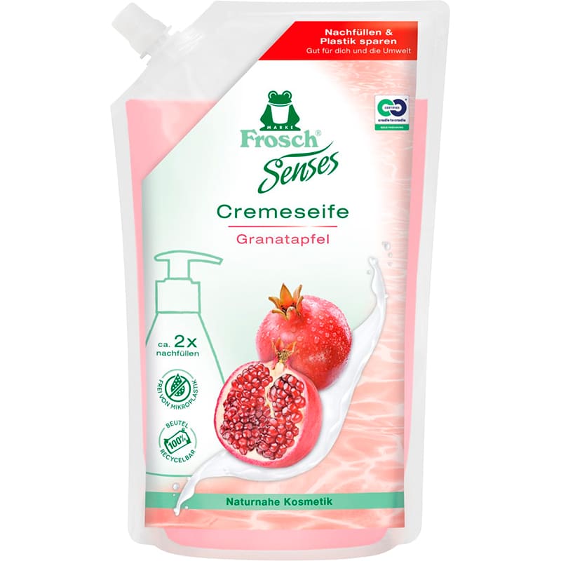Жидкое мыло FROSCH Гранат 500 мл (4001499111198/4001499967412)