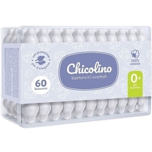 Ватні палички CHICOLINO з обмежувачем 60 шт (4823098407485)