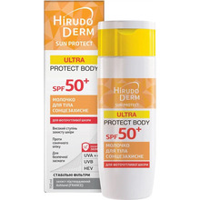 Сонцезахисне молочко для тіла БІОКОН Hirudo Derm Sun Protect UltraProtect SPF50+ 150 мл (4820160038554)