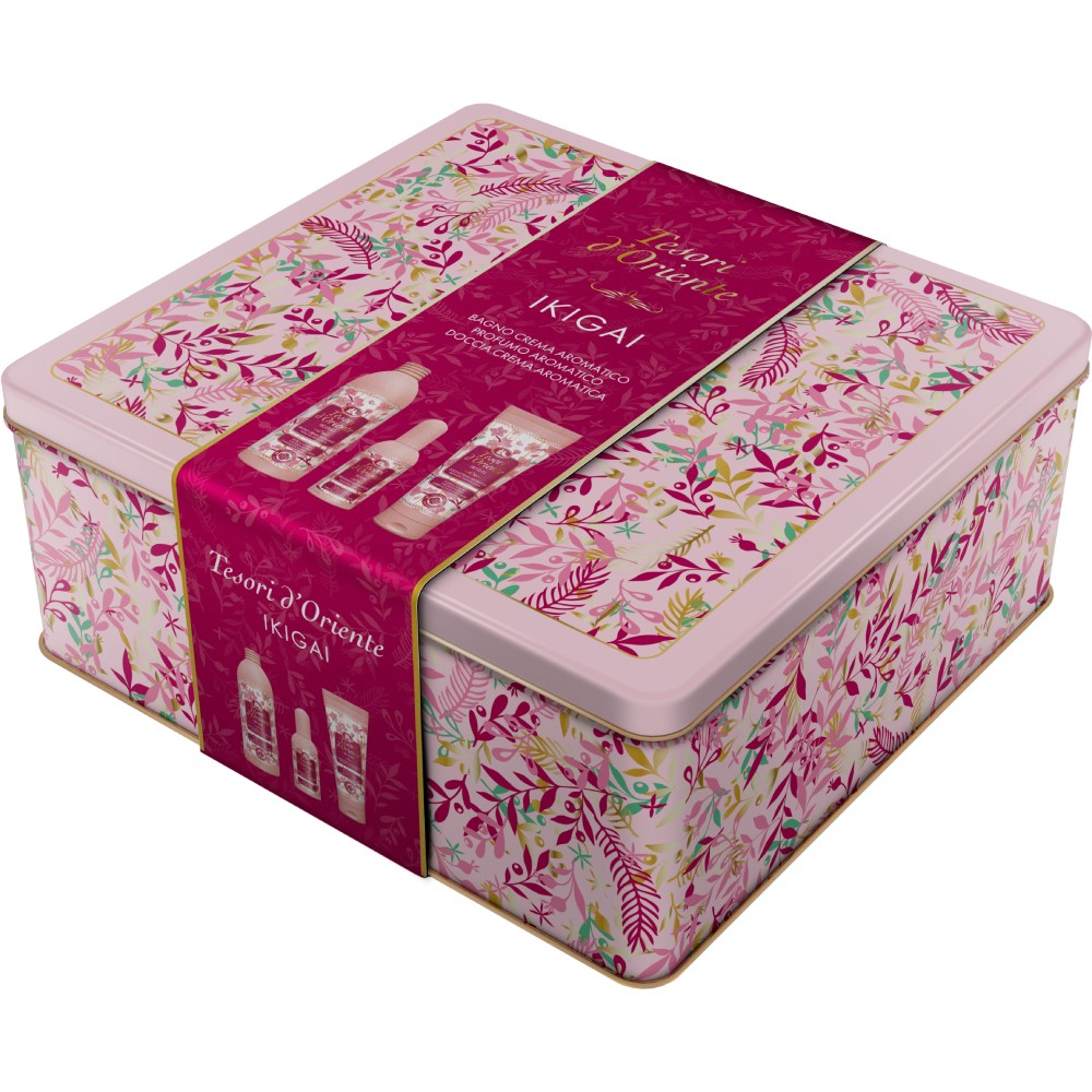 Набор TESORI D'ORIENTE Ikigai Крем-гель для ванны 500 мл + Крем-гель для душа 250 мл + Туалетная вода 100 мл (8000603168970)