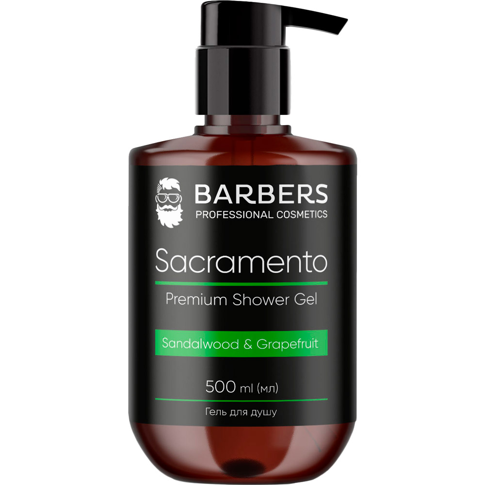 Гель для душу Barbers Sacramento 500 мл (735013)