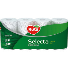 Туалетний папір RUTA Selecta White (4820023744806)