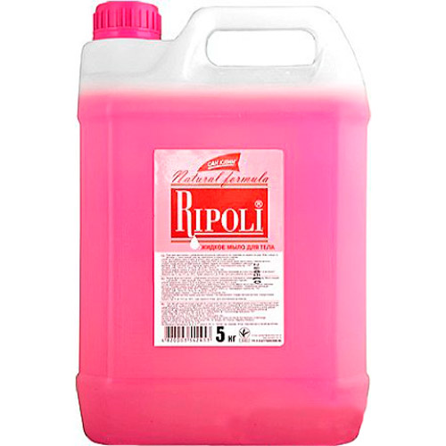 

Жидкое мыло САН КЛІН Ripoli Pink 5000 мл (4820003542453), Ripoli рідке мило Рожеве 5000мл