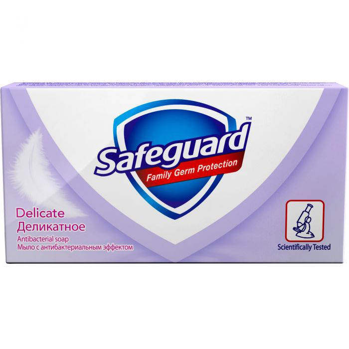 Мыло SAFEGUARD Деликатное 90г (5000174831399)