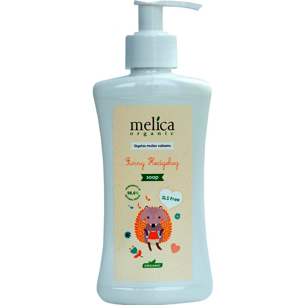 Рідке мило дитяче Melica Organic від їжачка 300 мл (4770416003327)