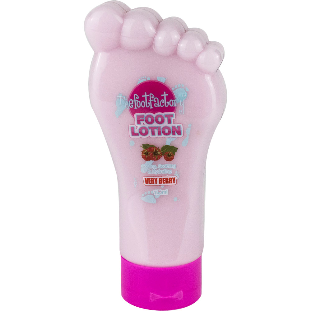 

Лосьон для ног The Foot Factory Very Berry 180 мл (5031413960099), Very Berry Лосьйон д/ніг 180мл