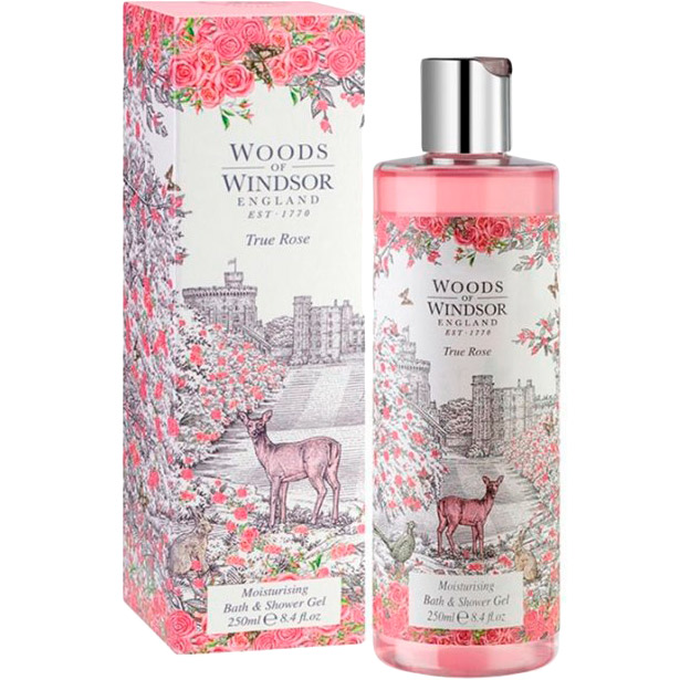 

Гель для душа WoW True Rose 250 мл (5060322953403), Гель д/душу True Rose