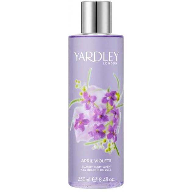 

Гель для душа YARDLEY April Violets 250 мл (5060322954820), Гель д/душу April Violets 250мл