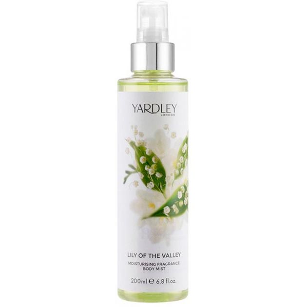 

Спрей для тела YARDLEY Lily of the Valley 200 мл (5060322953922), Спрей д/тіла Lily of the Valley 200мл