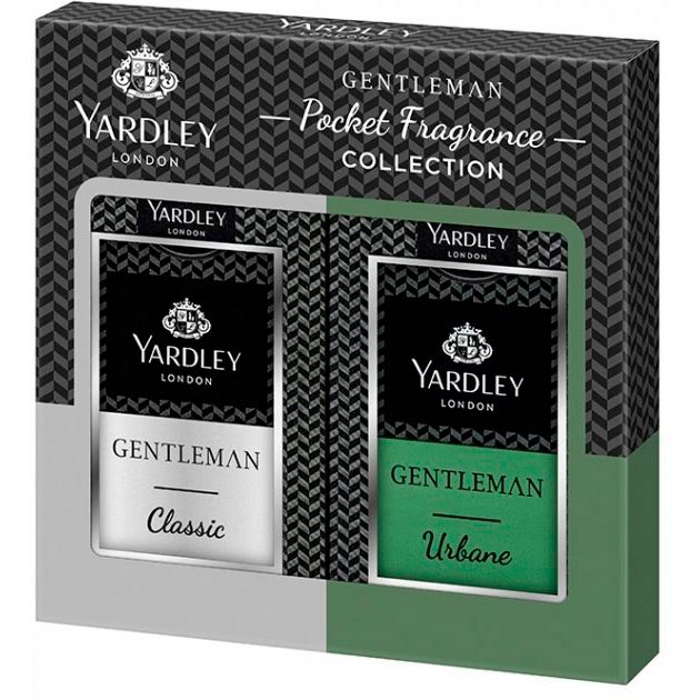 

Набор туалетной воды для мужчин YARDLEY Gentleman collection Urbane & Classic 2 х 18 мл (5056179301818), Набір Джентльмен 2*18мл