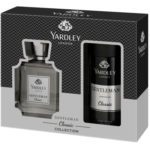 

Набор для мужчин YARDLEY Gentleman Classic 150 мл + 50 мл (5056179301825), Набір Парфумована вода