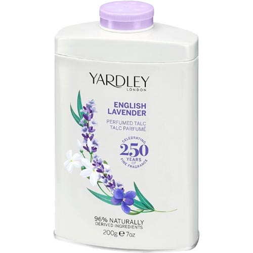

Тальк для тела YARDLEY Lavender 200 г (5060322952246), Тальк Lavender 200г