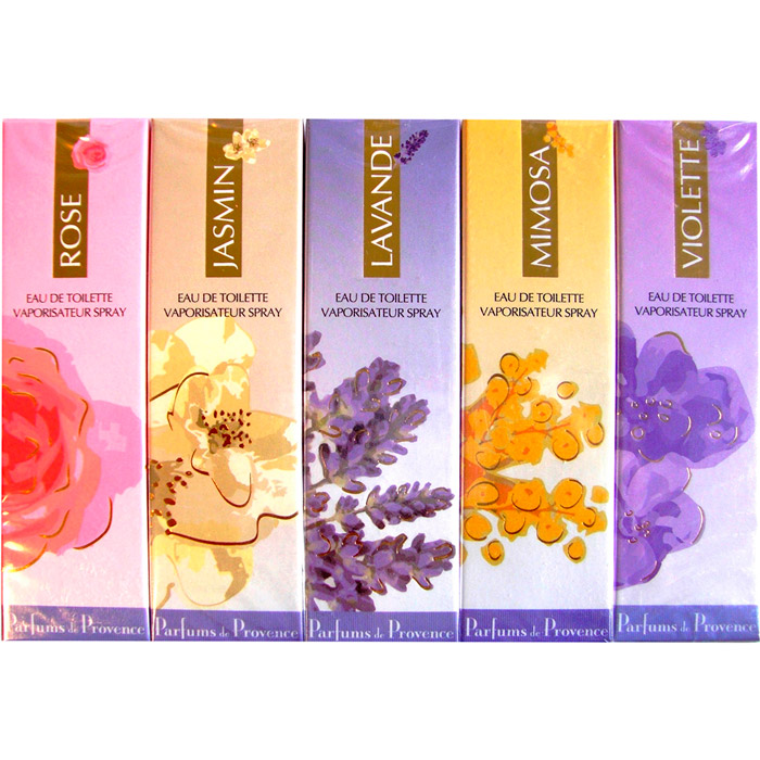 

Набор туалетной воды Charrier Parfums Parfums De Provence 5 х 30 мл (3442070520151), Набір туалетної води PARFUMS DE PROVENCE