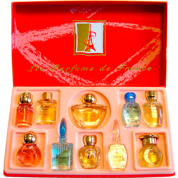 

Набор миниатюр парфюмированной воды Charrier Parfums Top Ten 10 шт (3442070007102), Набір мініатюр парфумованої води TOP TEN