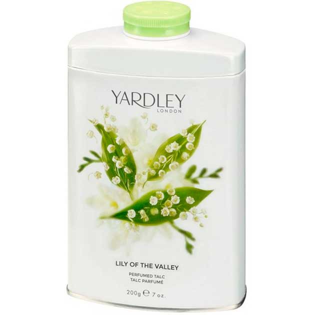 

Тальк для тела YARDLEY Lily of the Valley 200 г (5060322952352), Тальк Lily of the Valley 200г