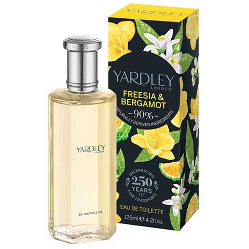 

Туалетная вода YARDLEY Freesia & Bergamo 125 мл (5056179301658), Туалетна вода Freesia & Bergamo 125мл