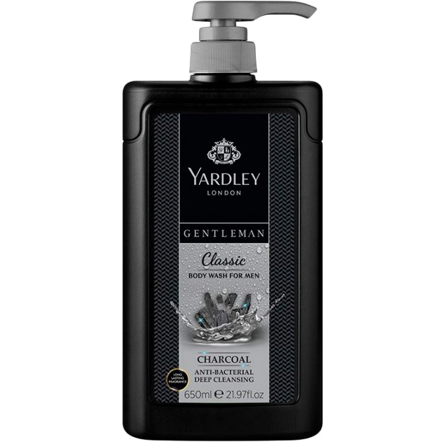 

Гель для душа Yardley Gentleman Classic AB Body Wash 650 мл (5056179303393), Gentleman Classic чоловічий гель для душу 650ml