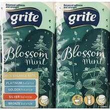 Хусточки носові GRITE Blossom mint тришарові 10 шт х 4 пачки (4770023349146)