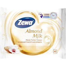 Купити Туалетний папір ZEWA Almond Milk з ароматом мигдального молочка 42 шт (7322540796179)