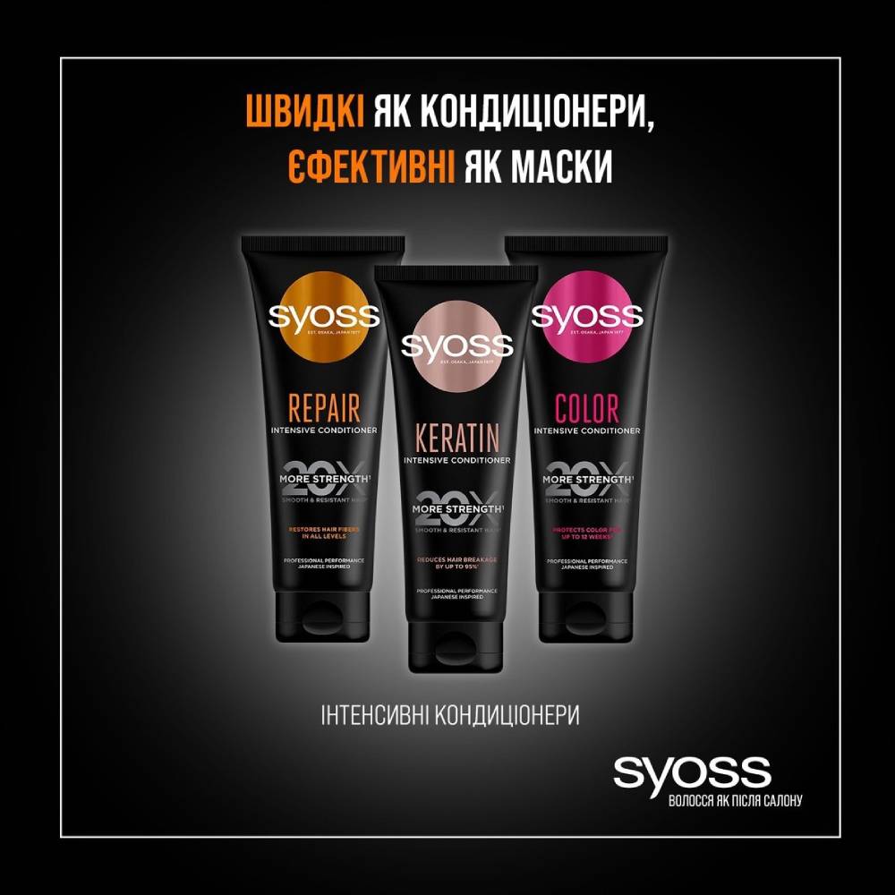 Кондиционер Syoss Keratin Intensive Conditioner 250 мл (2853661) Класс общий