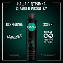 Сухий шампунь Syoss Anti-Grease Dry Shampoo 200 мл (2834694)