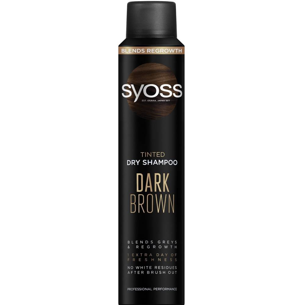 Сухий тонік-шампунь Syoss Tined Dry Dark Brown 200 мл (2834698)