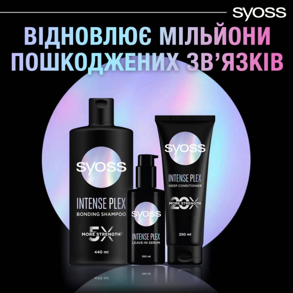 Зовнішній вигляд Сироватка Syoss Intense Plex Leave-in Serum 100 мл (2950855)