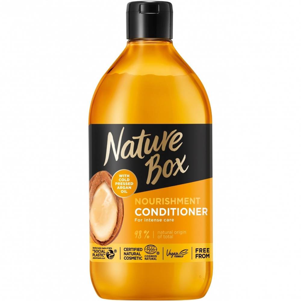 Кондиціонер Nature Box Nourishment Vegan Conditioner With Cold Pressed Argan Oil 385 мл (2763444)