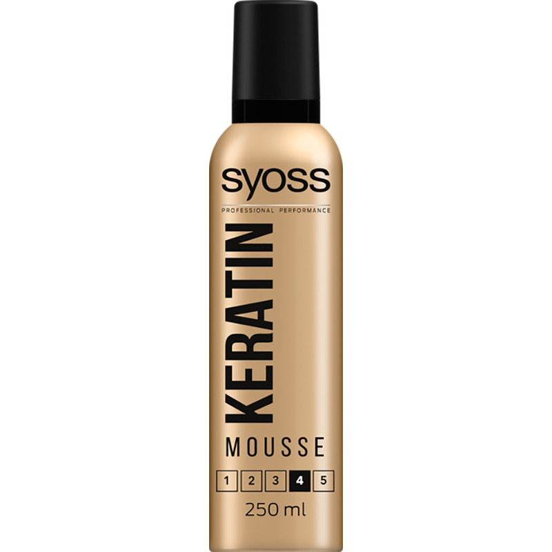 Мус для волосся SYOSS Keratin 4 250 мл (5201143155199)