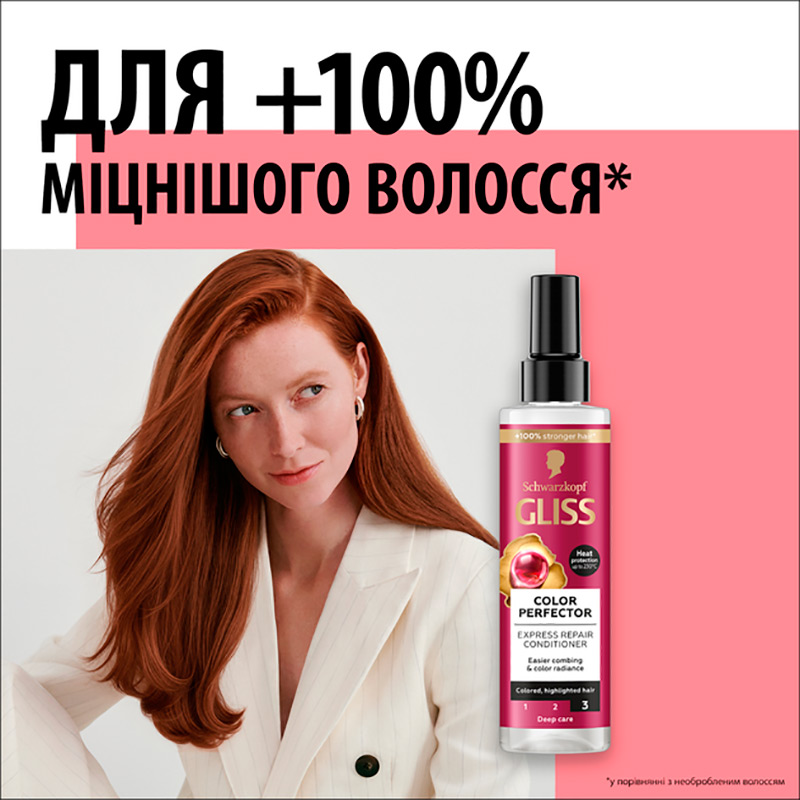 Экспресс-кондиционер Gliss Color 200 мл (4015000886871) Тип кондиционер для волос