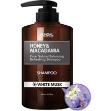 Шампунь KUNDAL Honey&Macadamia White Musk 500 мл (8809568740470)