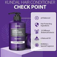 Кондиціонер KUNDAL Honey&Macadamia Protein Treatment Baby Powder 500 мл (8809568740616)