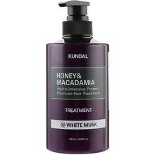 Кондиционер KUNDAL Honey&Macadamia Protein Treatment White Musk 500 мл (8809568740661)