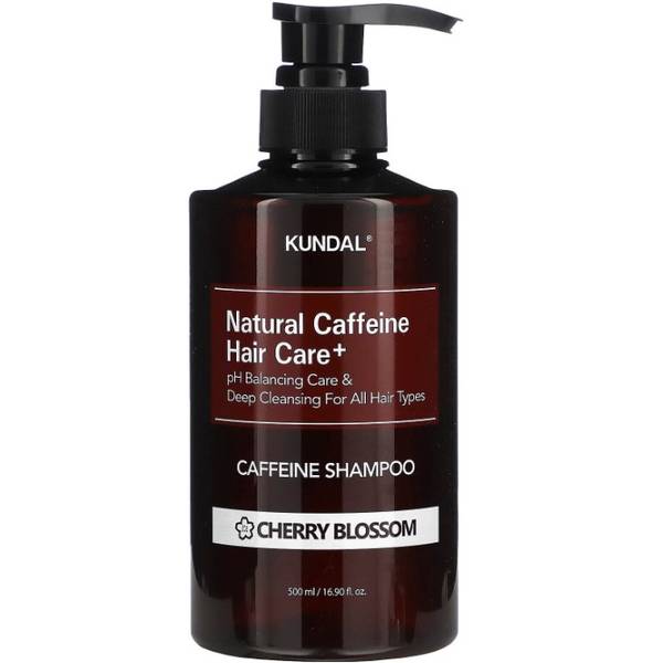 Шампунь KUNDAL Natural Caffeine Scalp Care Shampoo Cherry Blossom 500 мл (8809568745772)