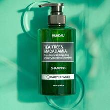 Шампунь KUNDAL Tea Tree&Macadamia Deep Cleansing Shampoo Baby Powder 500 мл (8809693252787)