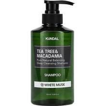 Шампунь KUNDAL Tea Tree&Macadamia Deep Cleansing Shampoo White Musk 500 мл (8809693252800)