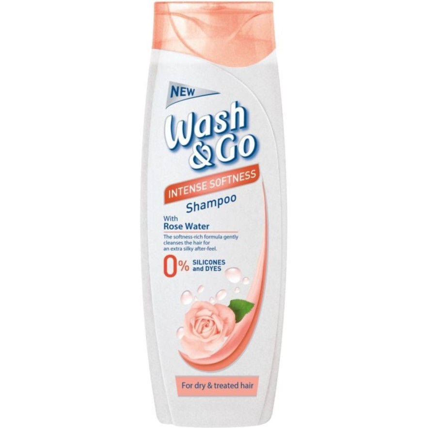 Шампунь WASH&GO Wash&Go С розовой водой 200 мл (8008970051116)