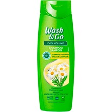 Шампунь WASH&GO с экстрактом ромашки 360 мл (8008970056760)