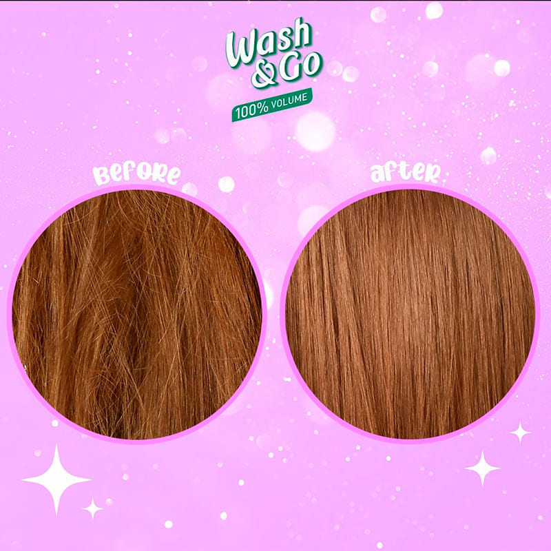 Шампунь WASH&GO с экстрактами трав 360 мл (8008970056784) Тип шампунь