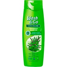 Шампунь WASH&GO з екстрактами трав 360 мл (8008970056784)