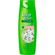 Шампунь WASH&GO с экстрактом жасмина 360 мл (8008970056807)