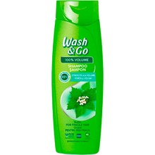 Шампунь WASH&GO з екстрактом кропиви 360 мл (8008970056838)